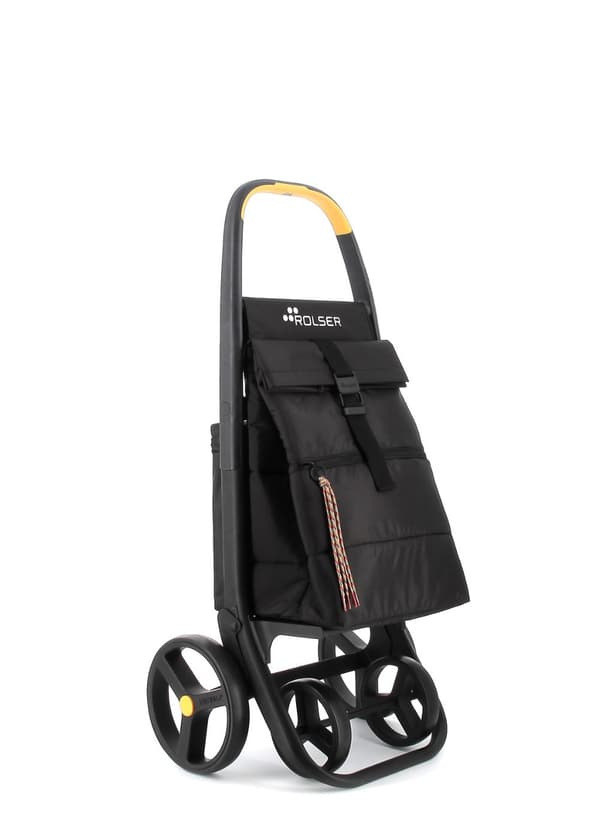 Ostoskassi Rolser Clec M Termo Polar 8 Plus Lemon - musta