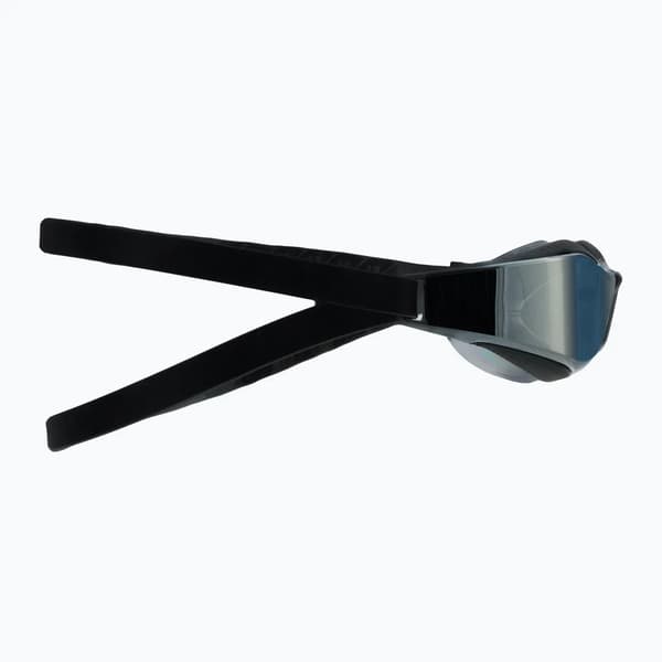 Speedo Fastskin Hyper Elite Mirror -uimalasit musta/oksidiharmaa/kromi