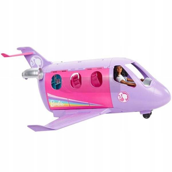 BARBIE FLYGÄVENTYR FLYGPLAN FÖR DOCKOR + DOCKA HCD49