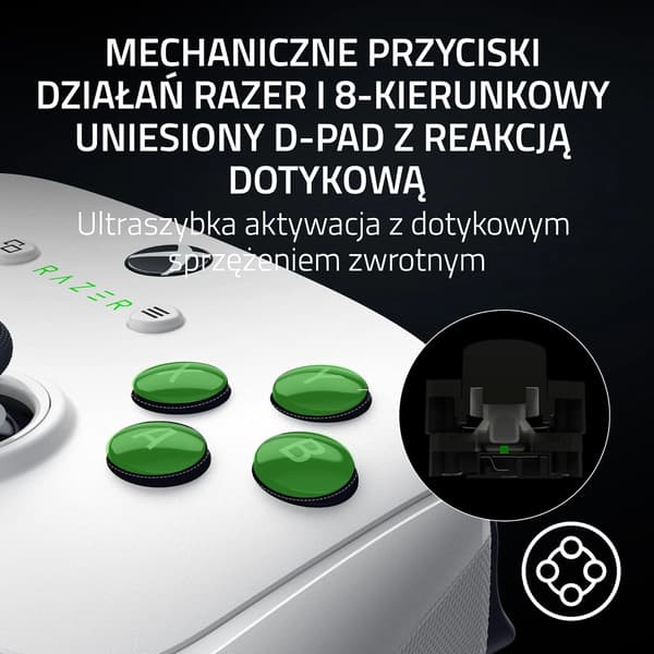 Razer Wolverine V3 Pro-kontroll för PC, Xbox Trådlös Vit
