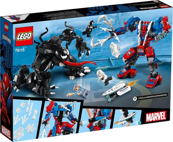 LEGO Marvel Spider-Man Spider Mech vs. Venom (76115)