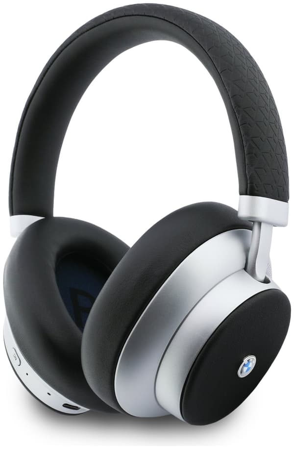 BMW Over-Ear Hörlurar Metall Logotyp MK Bluetooth ENC Silver
