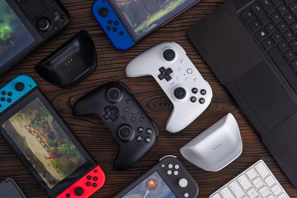 8BitDo Ultimate 2 Bluetooth Controller för Nintendo Switch / Switch 2 Trådlös Svart