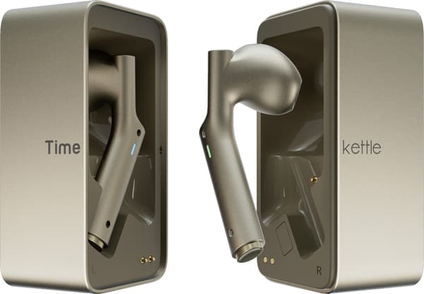 TIMEKETTLE W4 In-ear hovedtelefoner Guld