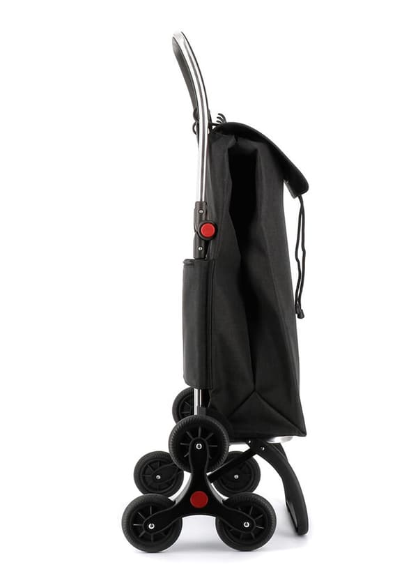 Rolser I-Max TWEED trappeshoppevogn - sort