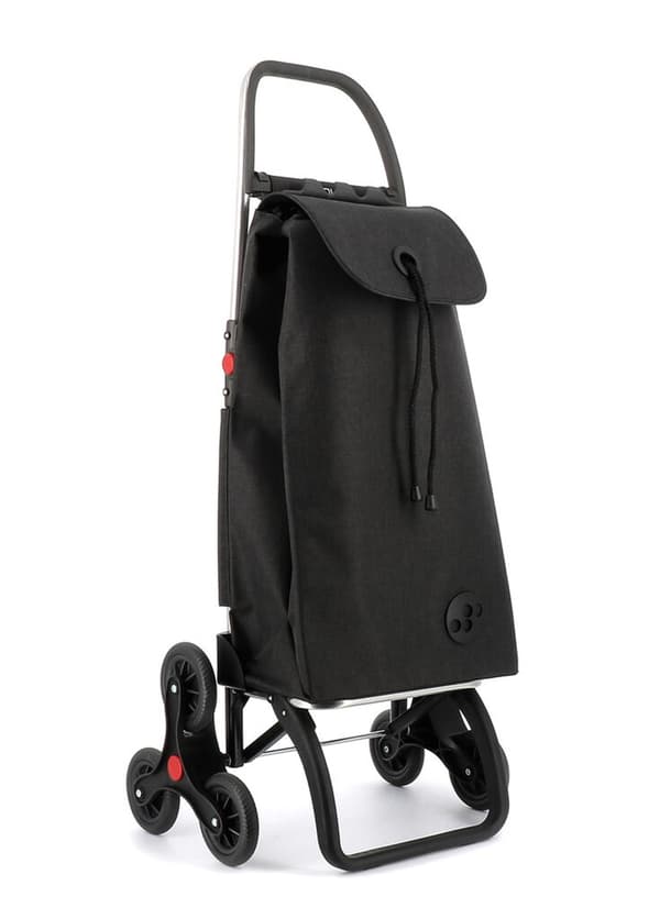 Rolser I-Max TWEED trappeshoppevogn - sort