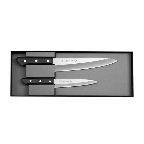 TOJIRO Basic 2 st. - set med japanska knivar i rostfritt stål