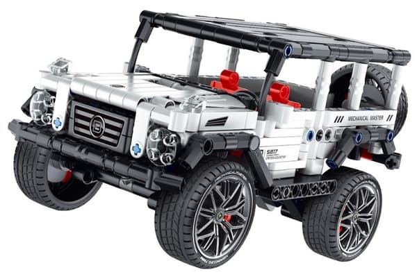 IM.MASTER Pull Back Jeep IM5817 muoviset rakennuspalikat