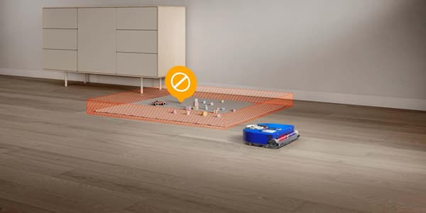 Dyson 360 VisNav robotdammsugare Rumsmappning 70dB