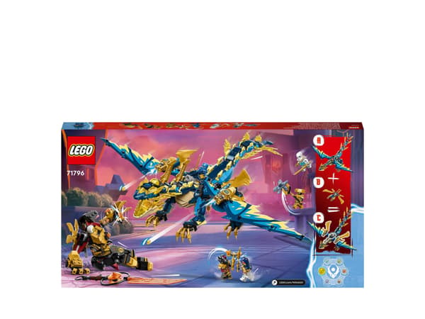 LEGO Ninjago 71796 Elementdrage mod kejserindens robot