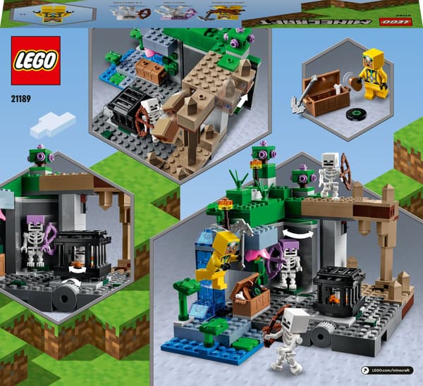LEGO Minecraft Skelettgrottan 21189