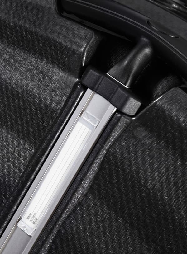 Stor lätt resväska Samsonite Lite-Shock - svart