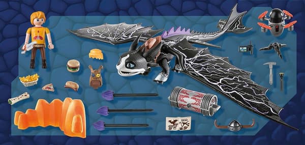 Playmobil 71081 Dragons Nio världar Thunder