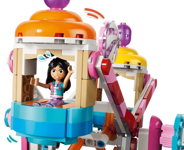 LEGO 42700 Friends Candy Cupcake Pariserhjul