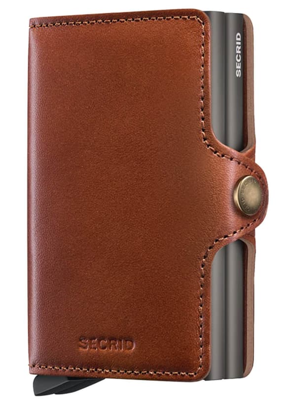 Secrid Twinwallet Texano RFID-lommebog - saddle