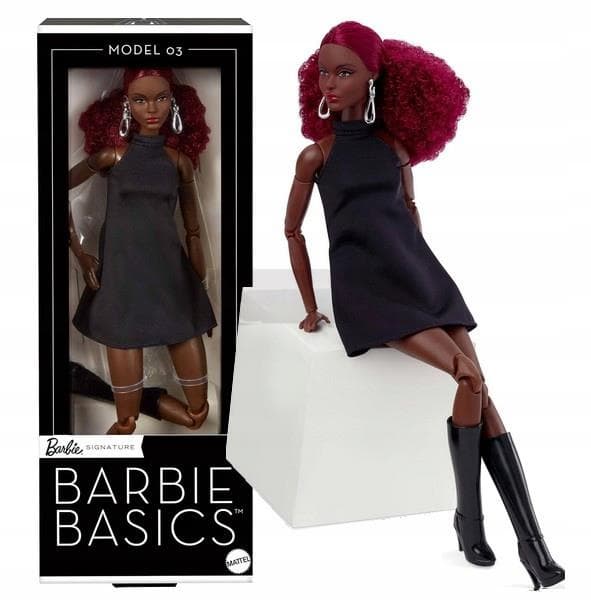 BARBIE SIGNATURE Docka Barbie Basic Model 03, samlardocka JBH75