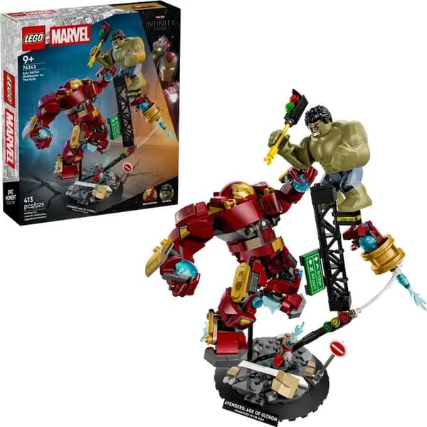 LEGO Super Heroes Marvel 76343 Episk kamp: Hulkbuster mod Hulk