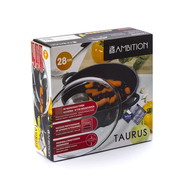 AMBITION Taurus 28 cm - teflonpande