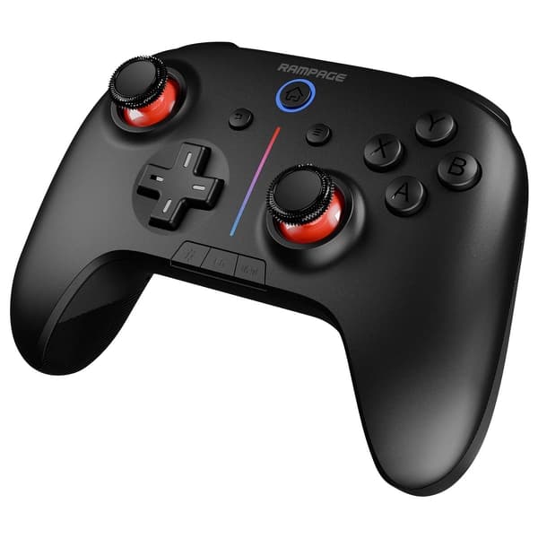 Rampage Hydra Pro Gamepad för PC, Android, iOS Trådlös Svart