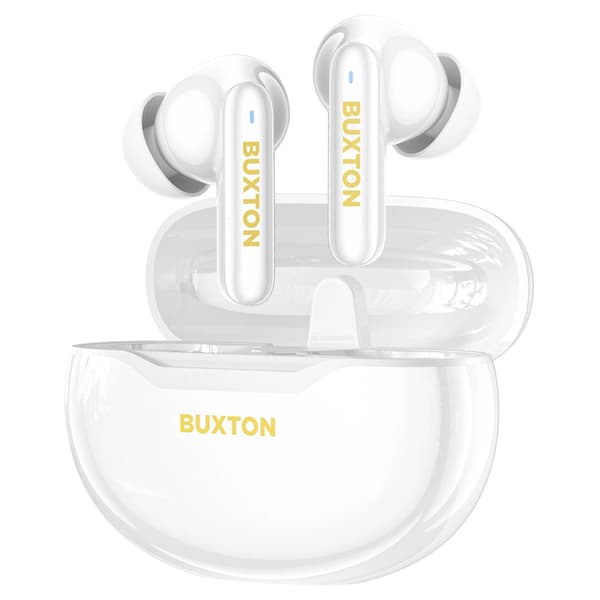 Buxton BTW 7200 TUYA In-ear trådlösa hörlurar Bluetooth 5.4 Vit