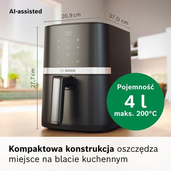 Airfryer BOSCH MAF24AB0 4l 6 automatiske programmer