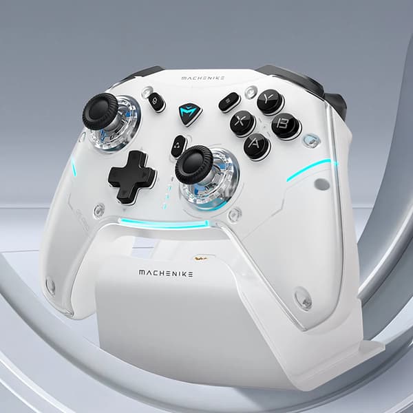 Machenike G5 Pro Max SE-controller med ladestation Trådløs Hvid