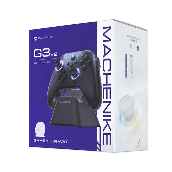 Machenike G3 V2 Controller med ladestation Trådløs Hvid
