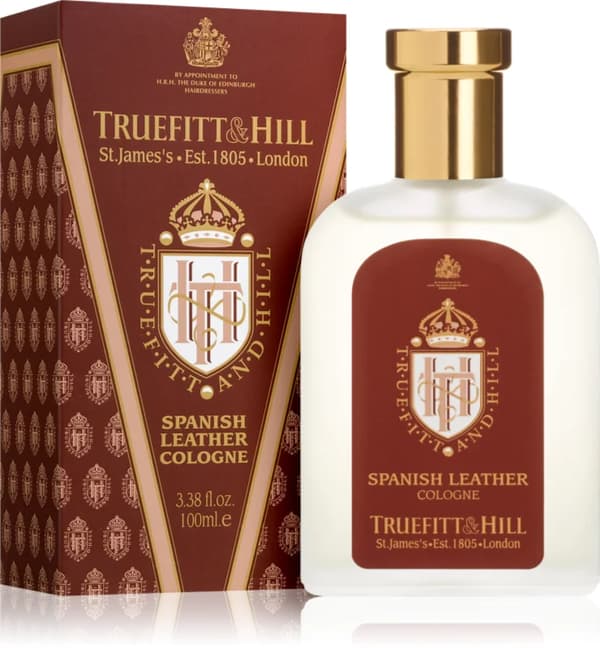 Truefitt & Hill Spanish Leather Eau de Cologne til mænd 100 ml