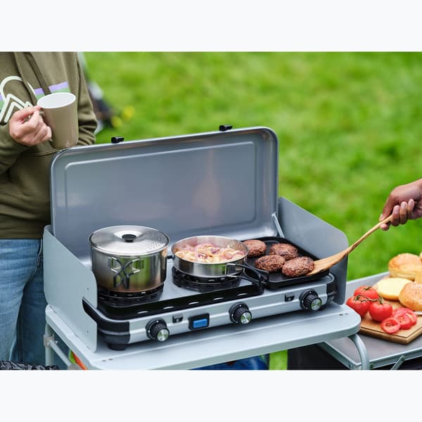 Campingaz Camping Kitchen Multi-Cook sølv campingkomfur