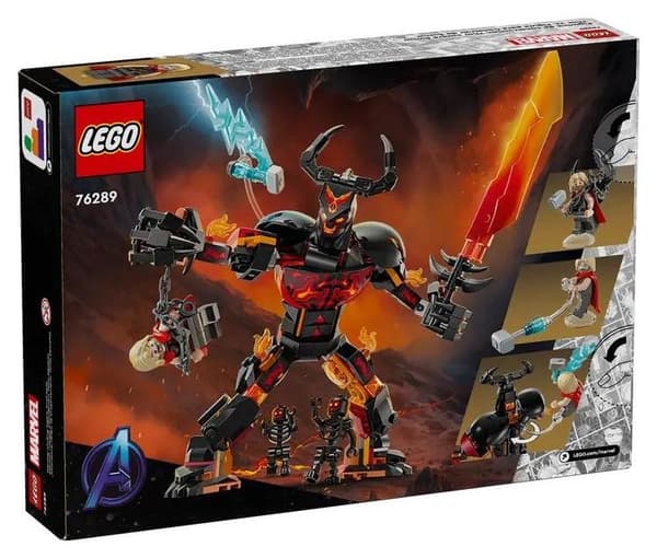 LEGO Marvel 76289 Thor vs. Surtur -rakennusfiguuri