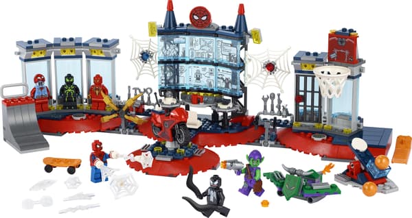 LEGO Marvel Spider-Man Attack på Spider-Mans lya (76175)