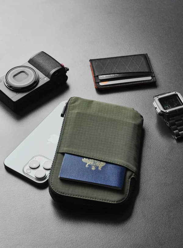 Alpaka Travel Wallet - grøn