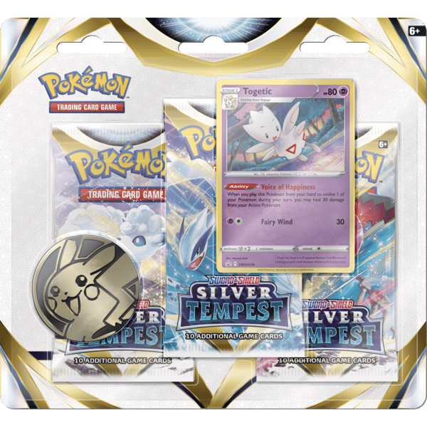 Pokémon TCG: Silver Tempest 3-pack - Togetic