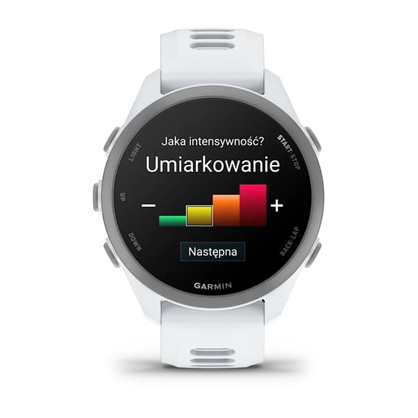 Smartwatch Garmin Forerunner 170 43mm GPS Hvid