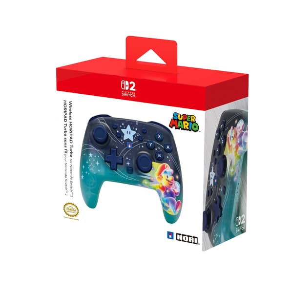 Hori trådløs HORIPAD Turbo Universe Mario-controller til Nintendo Switch 2 trådløs