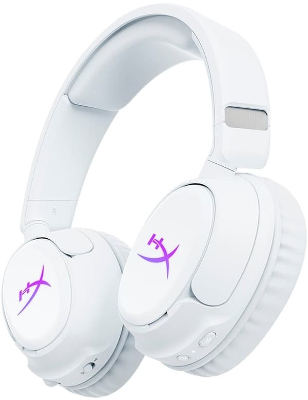 HYPERX Cloud Flight 2 Trådløse, Over-ear Hovedtelefoner Hvid