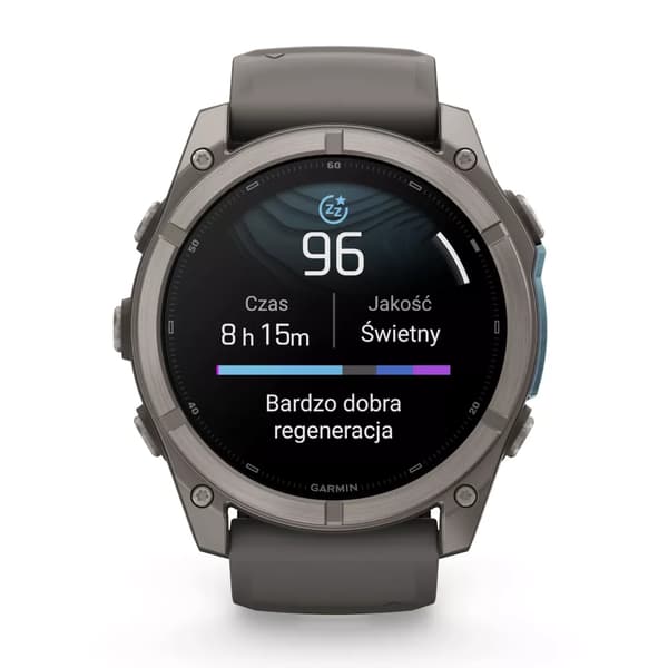 Smartwatch Garmin Fenix 9 51mm Pebble Grey/Titanium