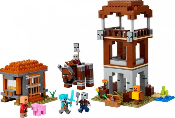 LEGO Minecraft 21278 Røver- og ødelæggergemmested