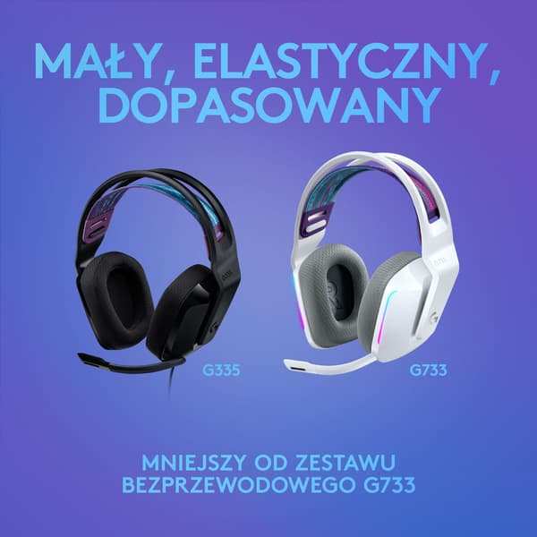 Logitech G335 Hovedtelefoner Sort (981-000978)