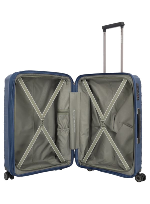 Resväska medium expanderbar Travelite Mooby - navy