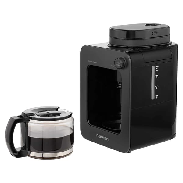 Raven EEP004 Kompakt kaffemaskine med kværn