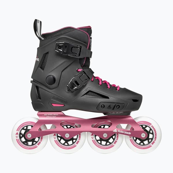 Rollerblade Lightning 90 W rulleskøjter til kvinder sort/sangria Størrelse: 40.5-41 EU