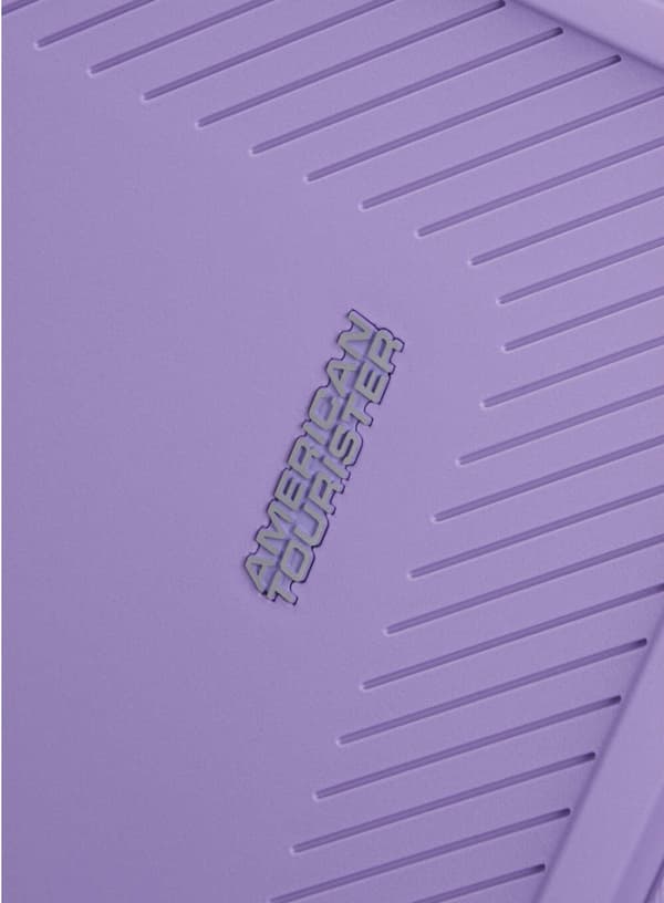 Medium resväska American Tourister DashPop EXP - violet purple