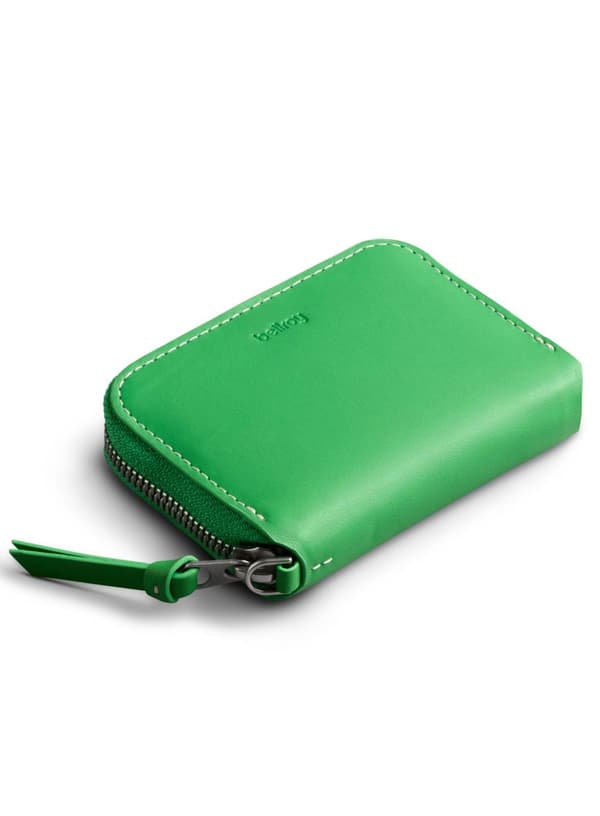 Bellroy Folio Piccolo læderpung - neongrøn