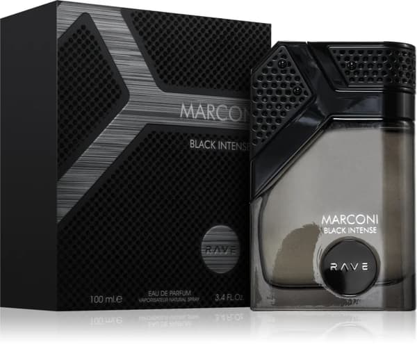 Rave Marconi Black Intense Eau de Parfum miehille 100 ml