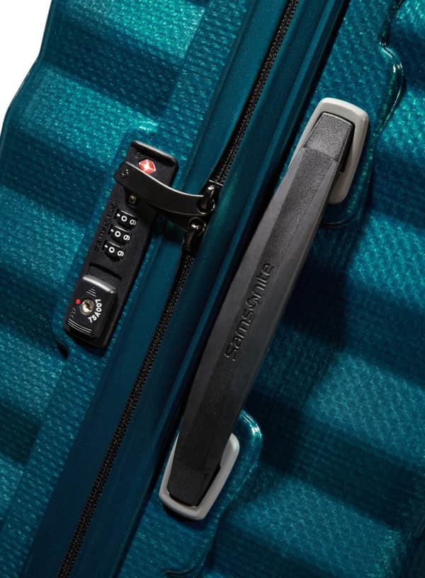 Kabinresväska Samsonite Lite-Shock - petrol blue
