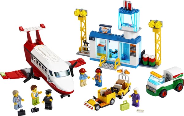 LEGO City Central Lufthavn (60261)