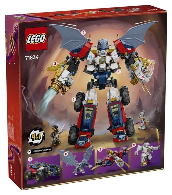 LEGO Ninjago 71834 Zanes multifunktionella ultramech