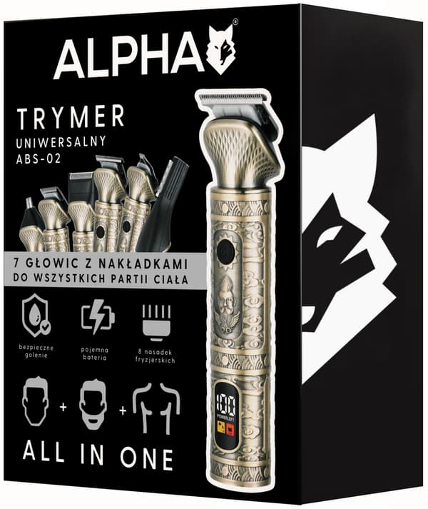 ALPHA ABS-02 Tørbarbermaskine