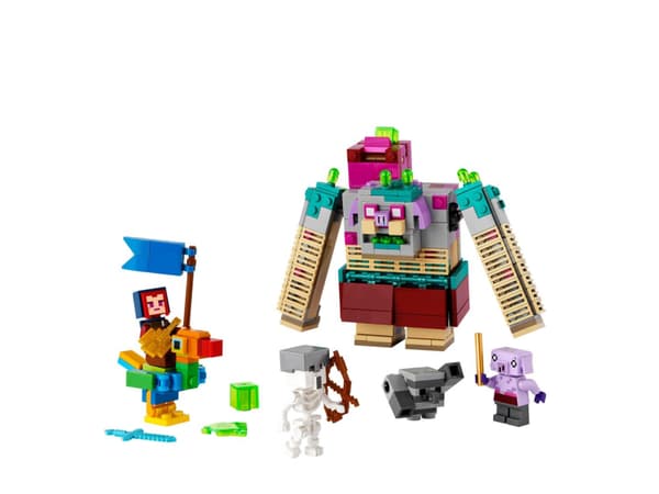 LEGO Minecraft Legends 21257 Det afgørende opgør med Devourer